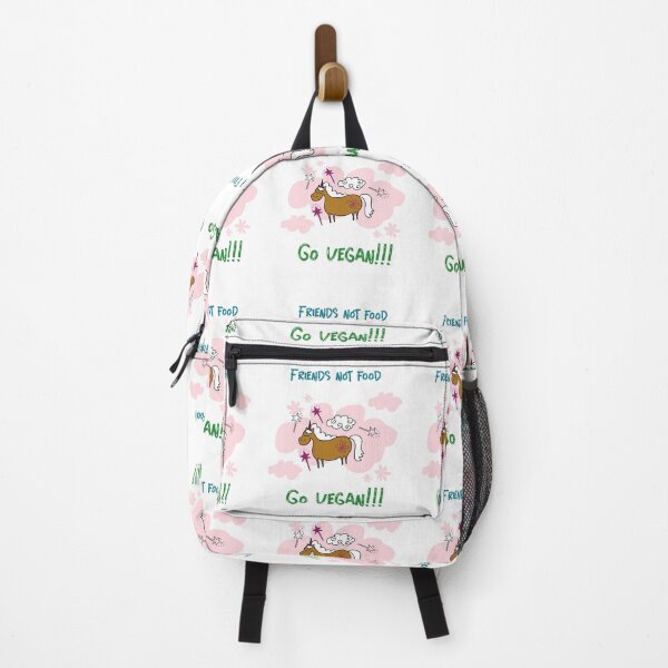 Item preview, Friends not food Go Vegan designed and sold by FabulousBites.