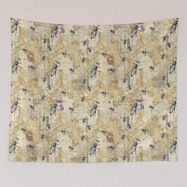 Item preview, Vintage Bee and Honeycomb  designed and sold by Dreamflight.