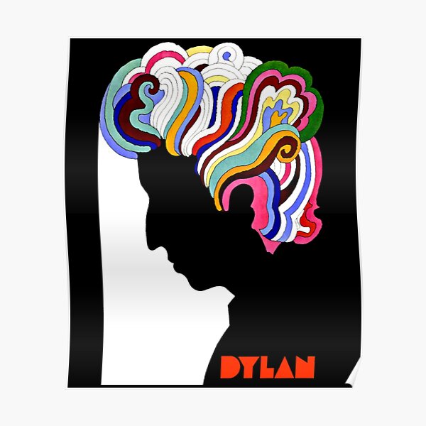 Dylan Retro Vintage Poster