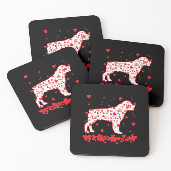Item preview, Dog Dad Dog Moms Rottweiler Valentines Day designed and sold by RebeccaCBurton.