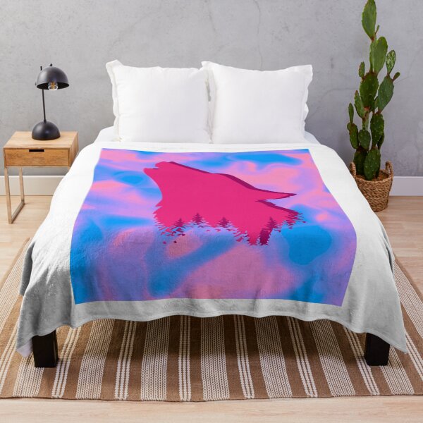 Item preview, Retro Wolfsilhouettes Wolves Nature designed and sold by flofin.