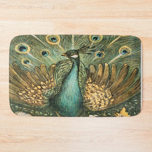 Item preview, Peacock mets roosters Theo Van Hoytema Fine modern art designed and sold by Cattigal.