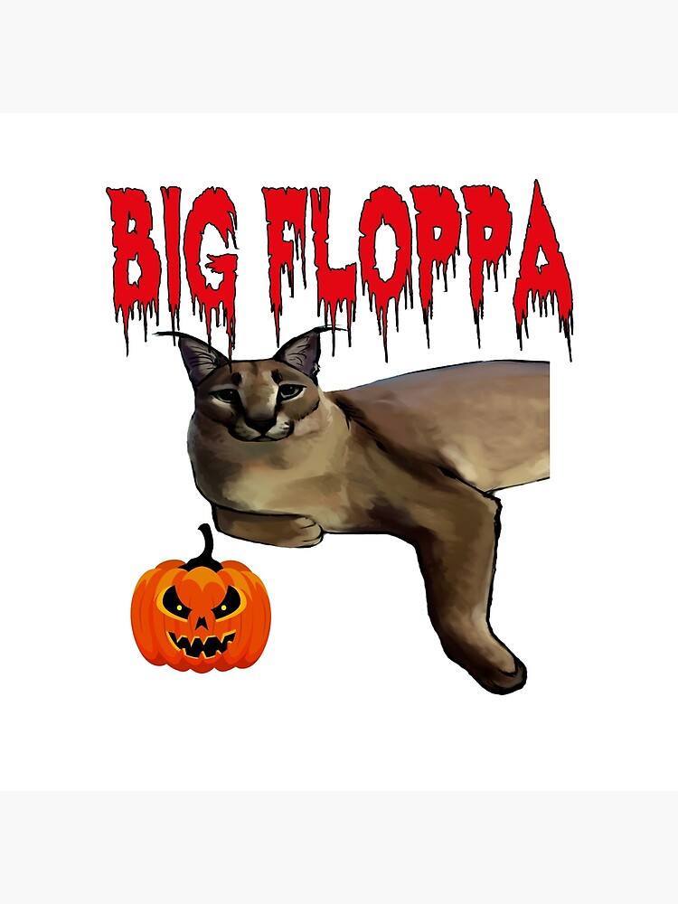 Big Floppa Art Board Prints for Sale