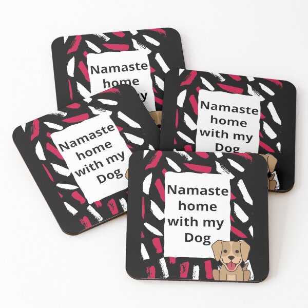 Item preview, Namaste home with my dog designed and sold by Kiarasboutique.
