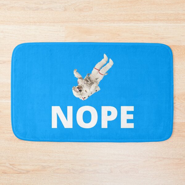 Item preview, NOPE, funny text - White version designed and sold by Alan Bragalini.