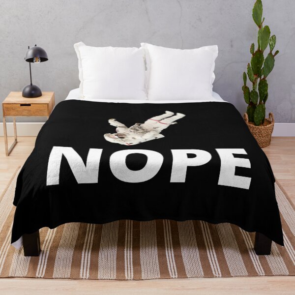 Item preview, NOPE, funny text - White version designed and sold by Alan Bragalini.