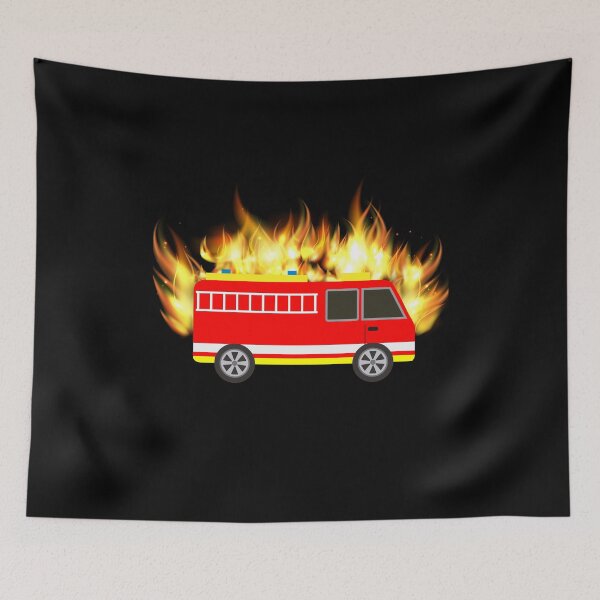 Item preview, Fire Engine Flashing Blue Light Service designed and sold by flofin.