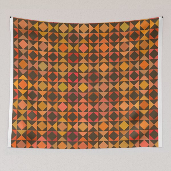 Item preview, Fall/Autumn Diamond Pattern designed and sold by inkyblackroses.