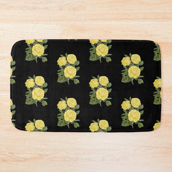 Item preview, Yellow aesthetic floral design designed and sold by Ila Mandlik.