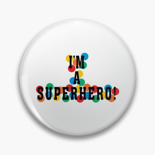 Item preview, I'm A Superhero! Polka Dot Man designed and sold by Firiri.