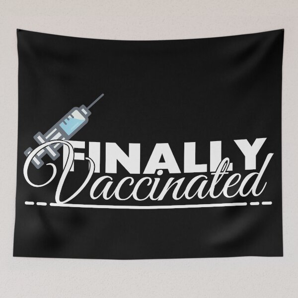 Item preview, Finally Vaccinated designed and sold by crazycollective.