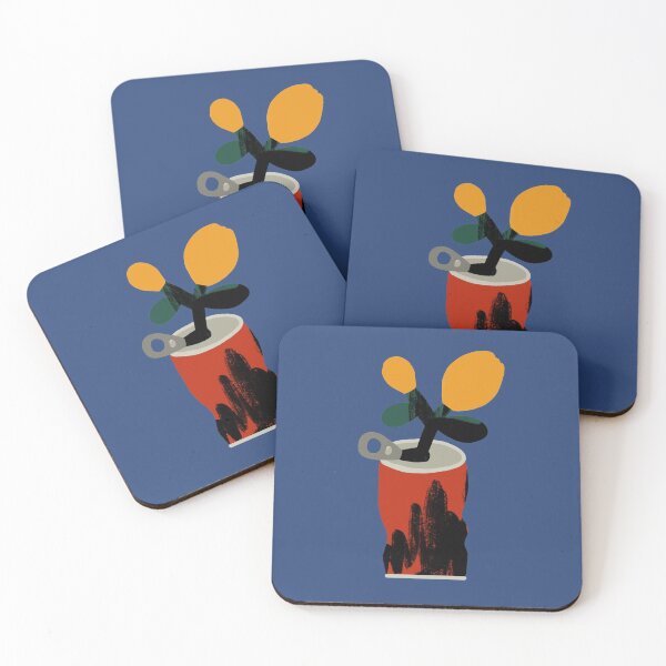 Item preview, Tin can with flower designed and sold by holaholamariela.