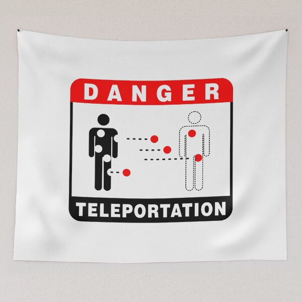 Item preview, DANGER - teleportation designed and sold by MikeSchulze.