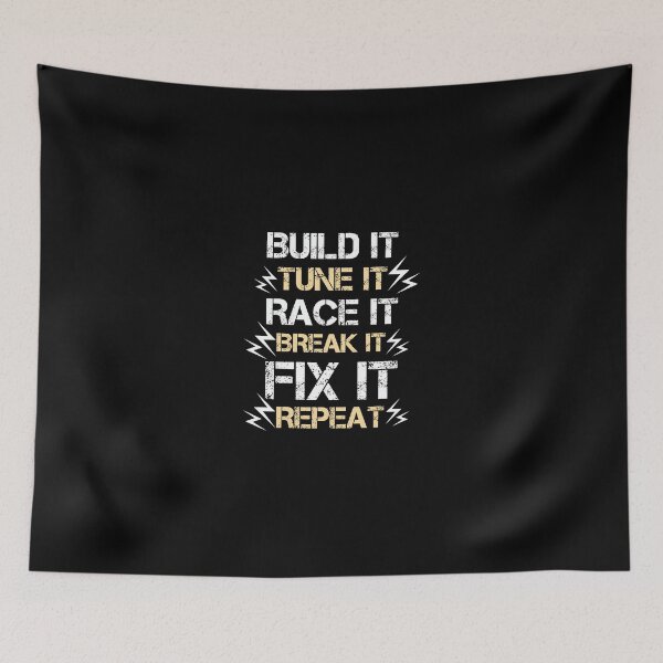 Item preview, Build It Tune It Race It Break It Fix It Repeat Car Racing designed and sold by elamlakini.
