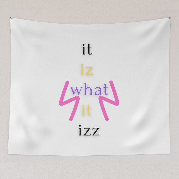 Item preview, it iz what it izz funny stickers designed and sold by InnovantDesigns.