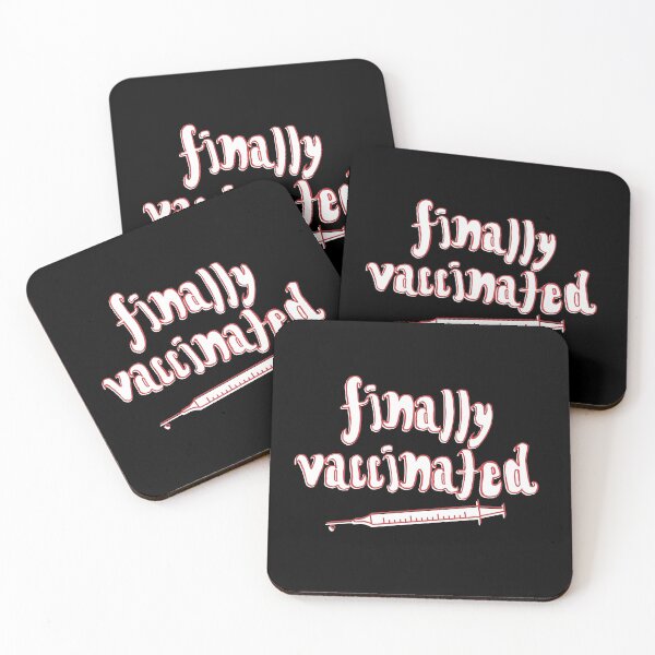 Item preview, Finally Vaccinated - Red designed and sold by crazycollective.