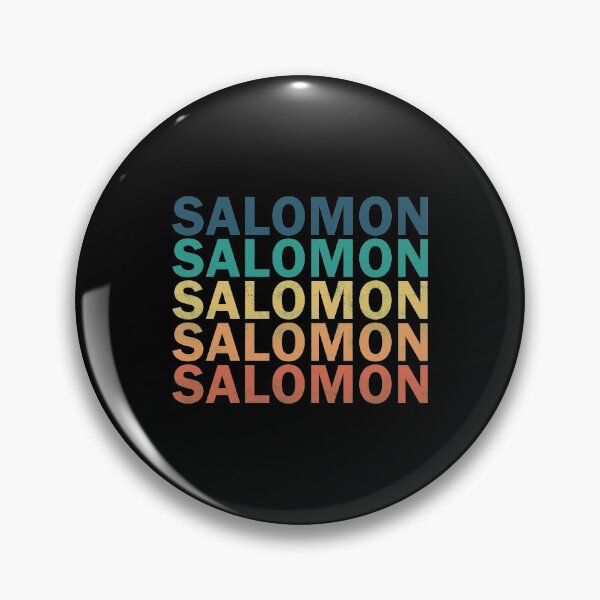 Item preview, Salomon Name T Shirt - Salomon Vintage Retro Salomon Name Gift Item Tee designed and sold by choonhoven.