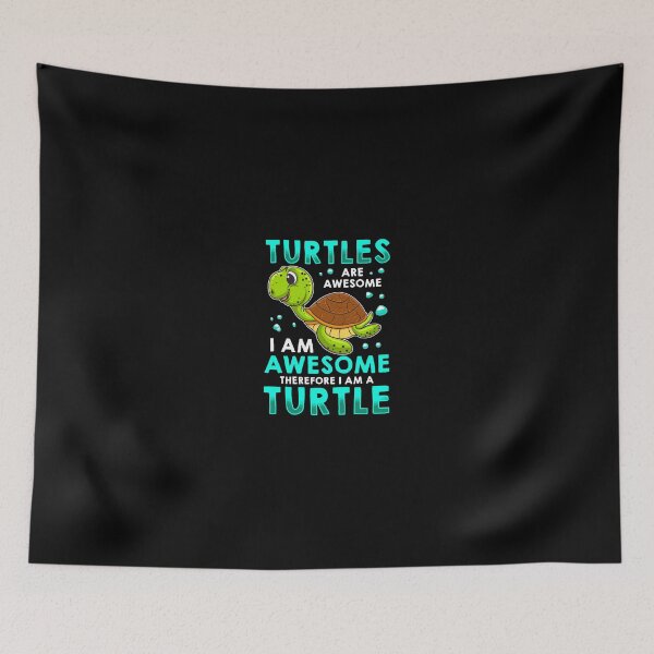 Item preview, Turtles Are Awesome I'M Awesome Im A Sea Turtle Beach designed and sold by elviakenni.