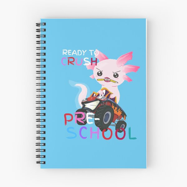 Item preview, I'm Ready To Crush Pre School, Axolotl on a Monster Truck designed and sold by GulQari.