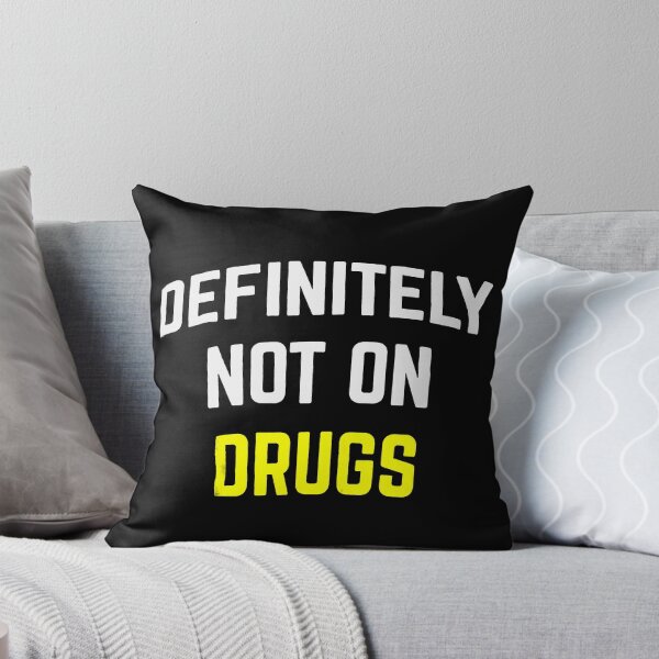 Item preview, DEFINITELY NOT ON DRUGS | Funny Party, Rave, Festival Club Humor Rave Music designed and sold by DesigonDesigner.