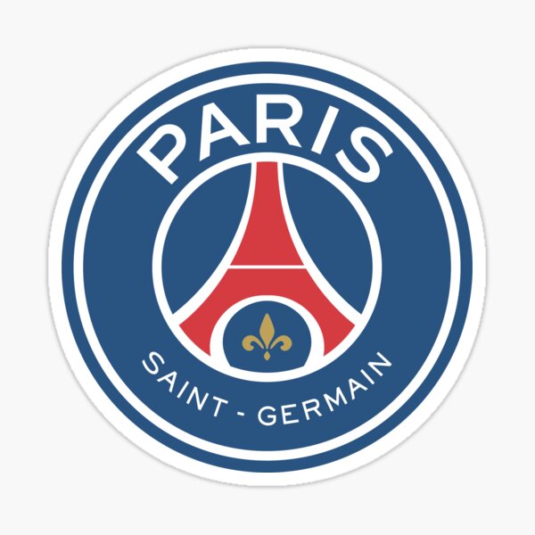 Sticker Mural Paris Saint-Germain et Logo - 90cm x 25cm