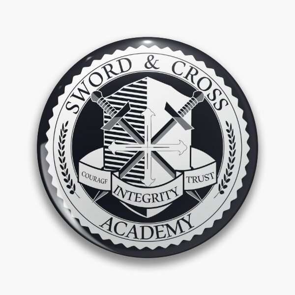 Item preview, Fallen Sword & Cross Academy Crest designed and sold by GinaBirki.