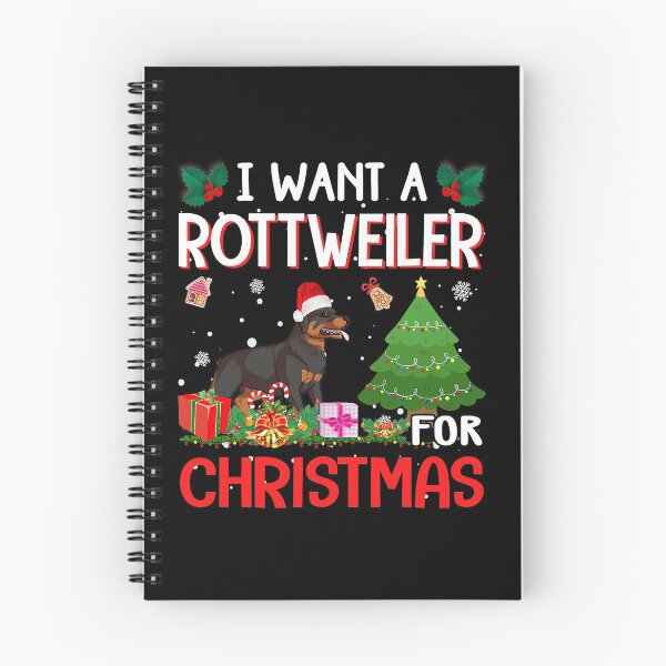 Item preview, I Want A Rottweiler For Christmas Xmas designed and sold by RebeccaCBurton.