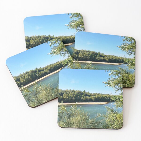 Item preview, Blue Green Summer water landscape designed and sold by Adrianach1.