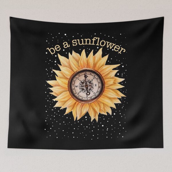 Item preview, Be A Sunflower Hippie designed and sold by RaymondPurves.