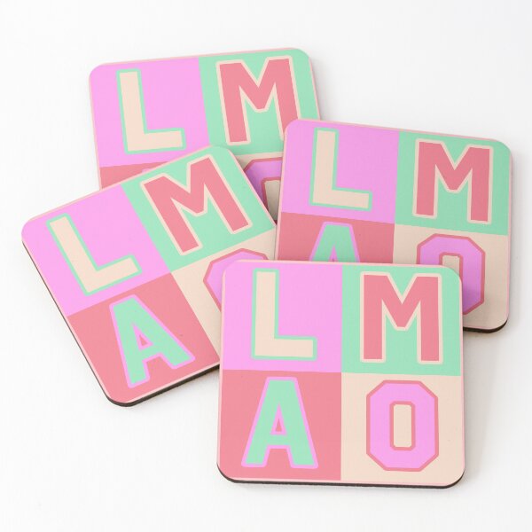 Item preview, LMAO | Pastel Retro | Typography designed and sold by rsty11.