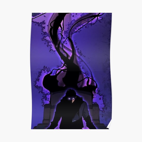 Solo-Leveling Sung Jin Woo (Kunstdesign) Poster