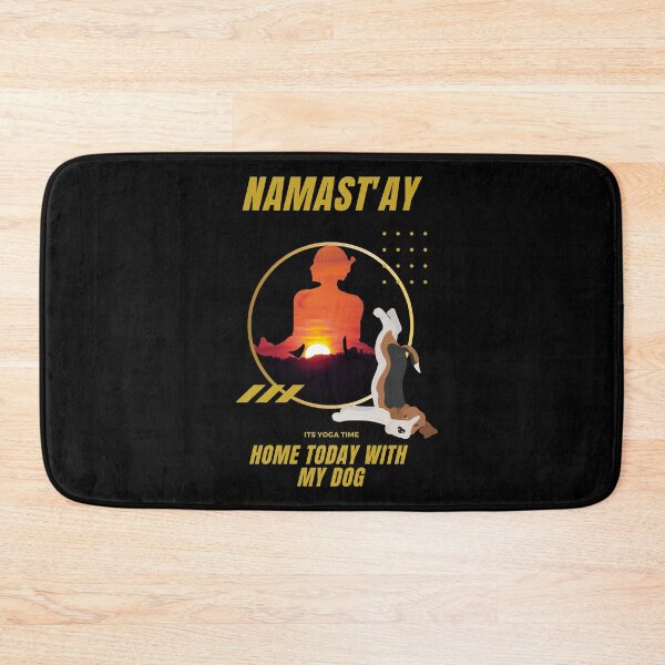 Item preview,  Namaste home with my dog designed and sold by Kiarasboutique.