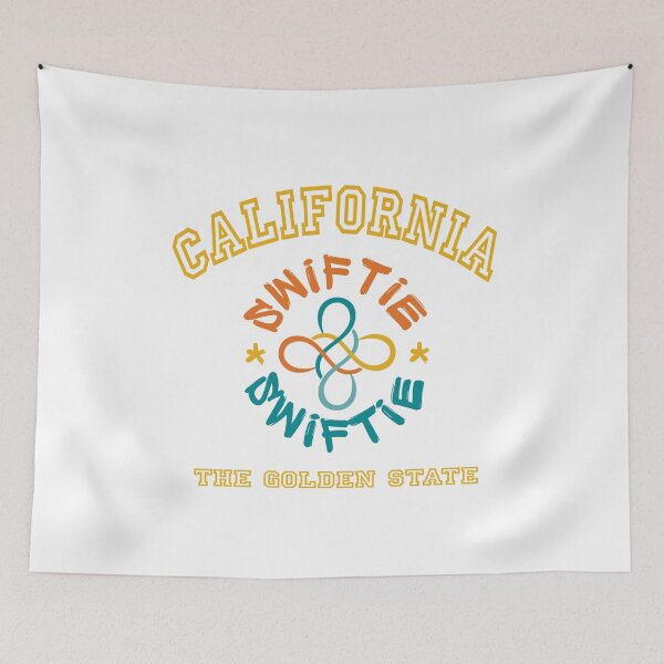 Item preview, Swiftie, infinity sign, sunset colors, california, the golden state designed and sold by efenem.