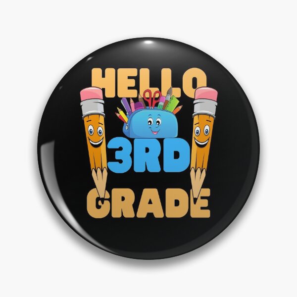 Item preview, Hello Third Grade designed and sold by Keep Smiling.
