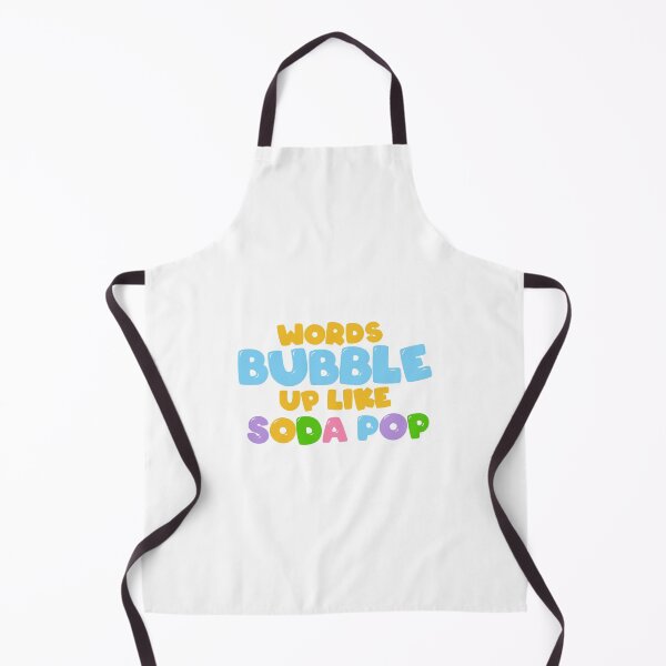 Item preview, Words bubble up like soda pop designed and sold by ShineCreative.
