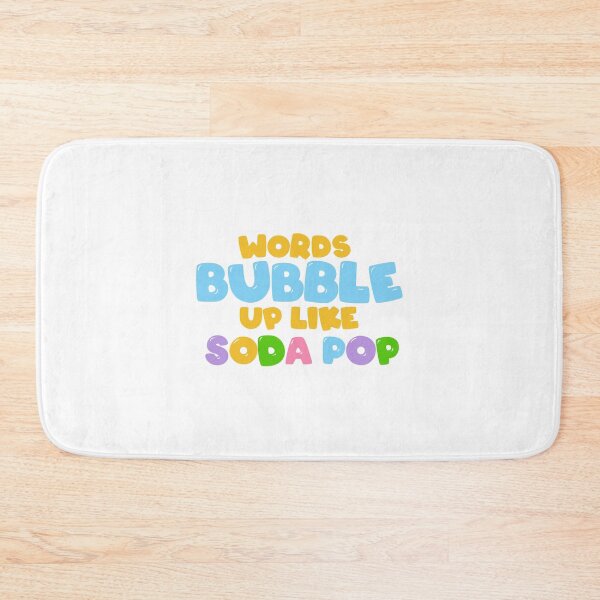 Item preview, Words bubble up like soda  pop designed and sold by ShineCreative.