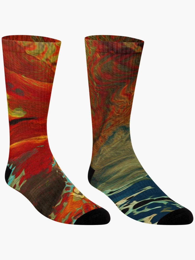 Thumbnail 3 of 5, Socks, Prophecy designed and sold by Elizabeth Austin-Craig.