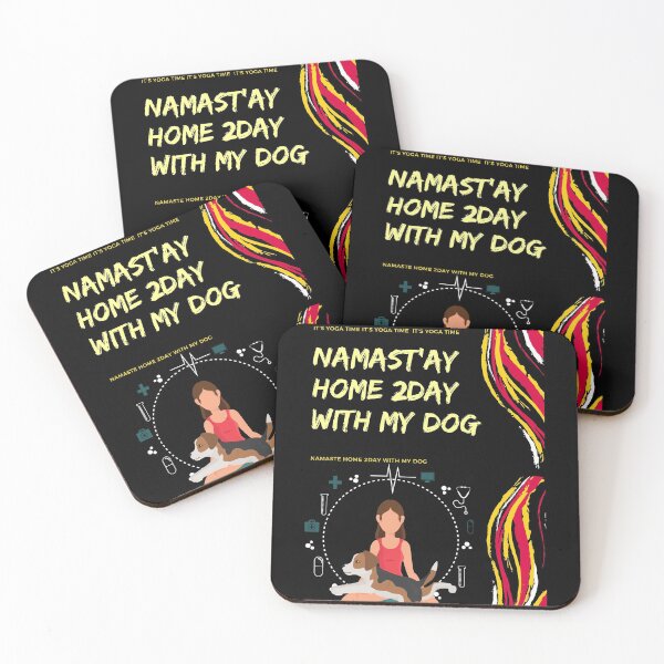 Item preview, Namaste home with my dog designed and sold by Kiarasboutique.