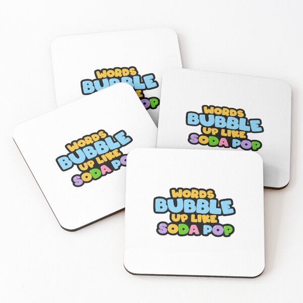 Item preview, Words bubble up like soda  pop designed and sold by ShineCreative.