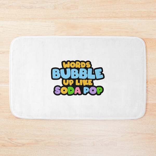 Item preview, Words bubble up like soda  pop designed and sold by ShineCreative.