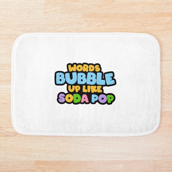 Item preview, Las palabras burbujean como gaseosas designed and sold by ShineCreative.
