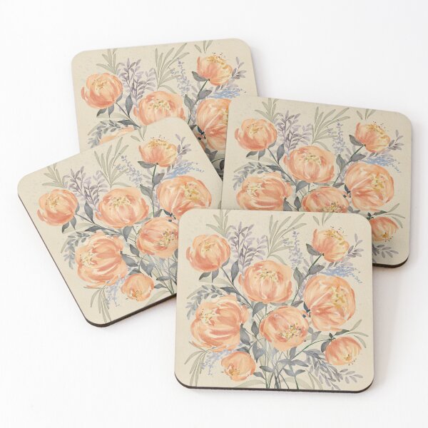 Item preview, Vintage Style Blooms Watercolor designed and sold by MercuryV.