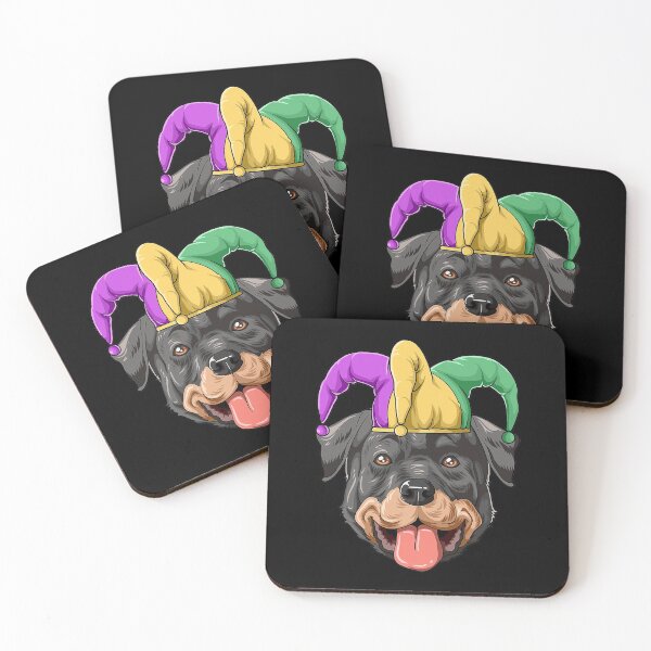 Item preview, Mardi Gras Rottweiler Carnival Hat designed and sold by RebeccaCBurton.