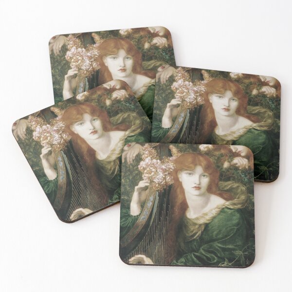 Item preview, Dante Gabriel rossetti - La Ghirlandata designed and sold by Vivanne-art.