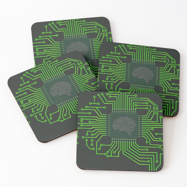 Item preview, Green Circuit Board Like As Brain Technology designed and sold by Phantasmal-2-do.