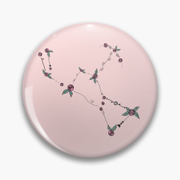 Item preview, Orion The Hunter Constellation Roses and Hearts Doodle designed and sold by EndlessDoodles.
