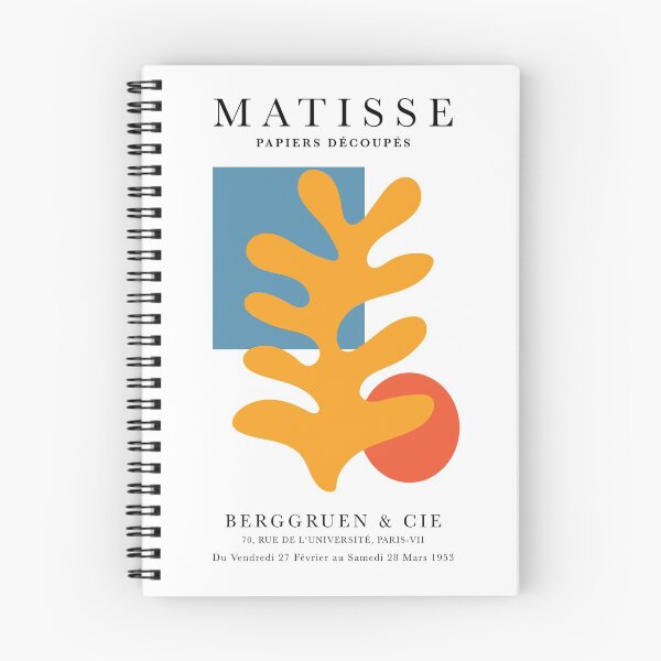 Item preview, Henri Matisse Flower and back, Papier Decoupes Art yellow, Matisse Cutout's, Matisse Flower designed and sold by re-make-.