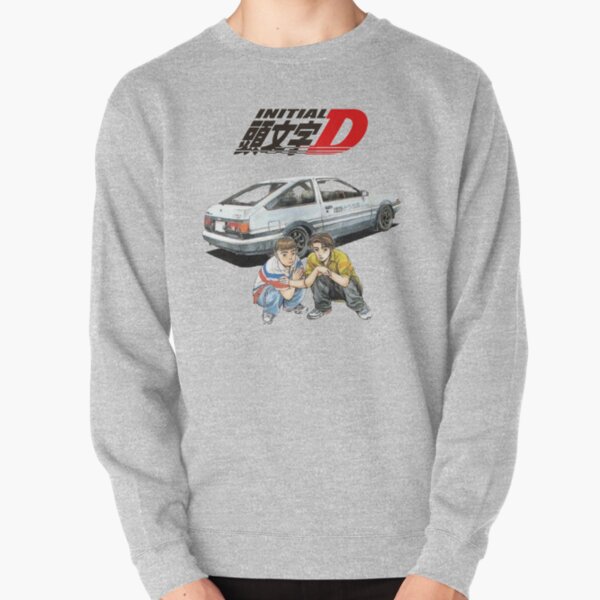 Initial D Takumi and Itsuki Pullover Sweatshirt