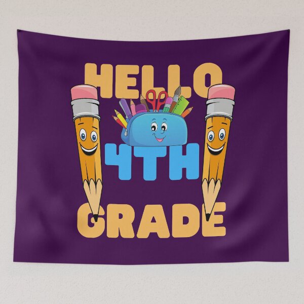 Item preview, Hello Fourth Grade designed and sold by Keep Smiling.