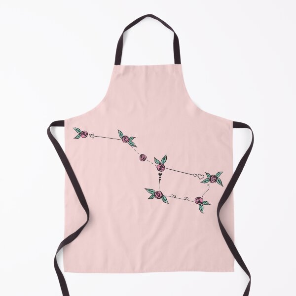 Item preview, Ursa Major (Great Bear or Big Dipper) Constellation Roses and Hearts Doodle designed and sold by EndlessDoodles.